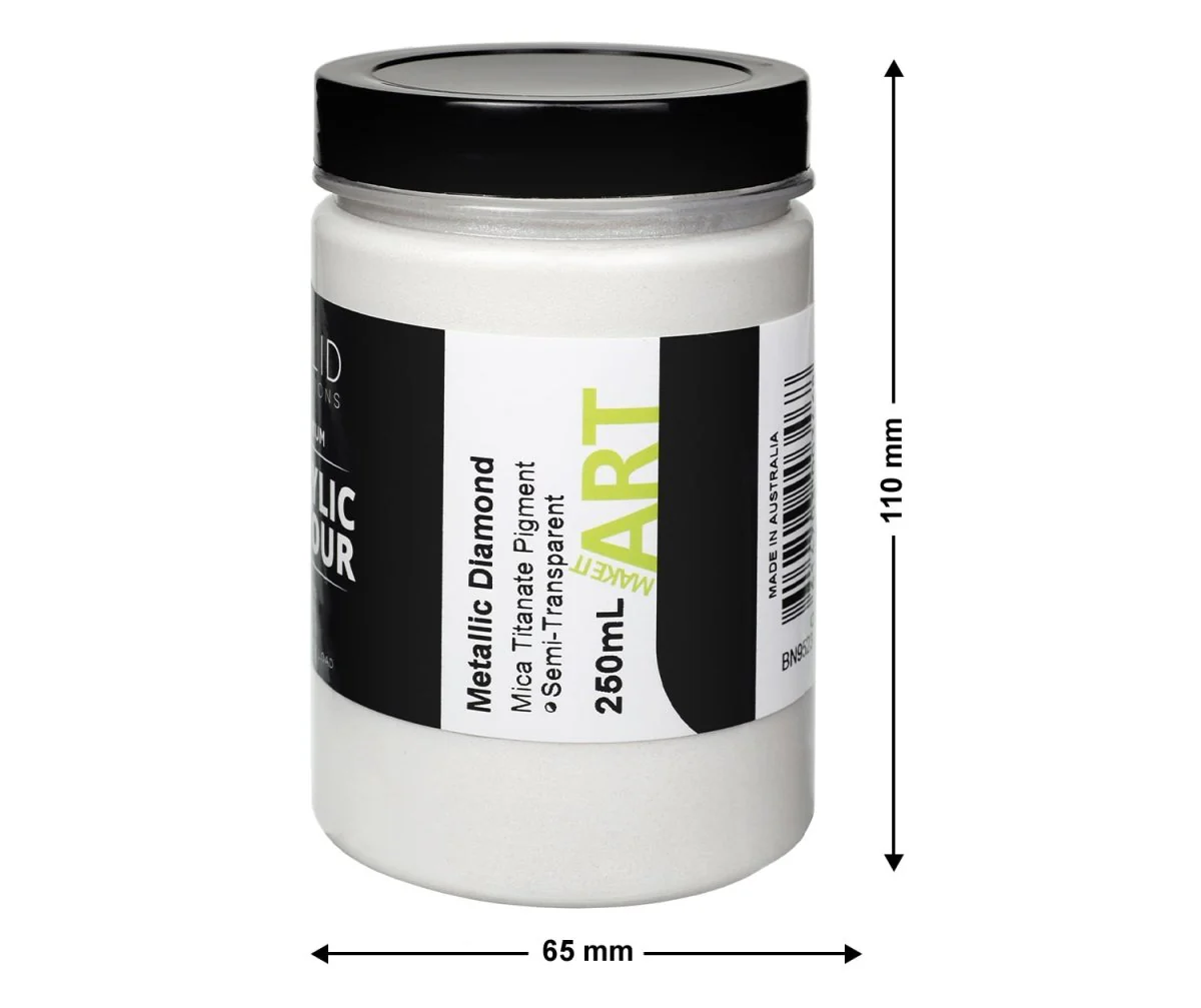 Acrylic Paint | Metallic Diamond - 250ml - Image 4