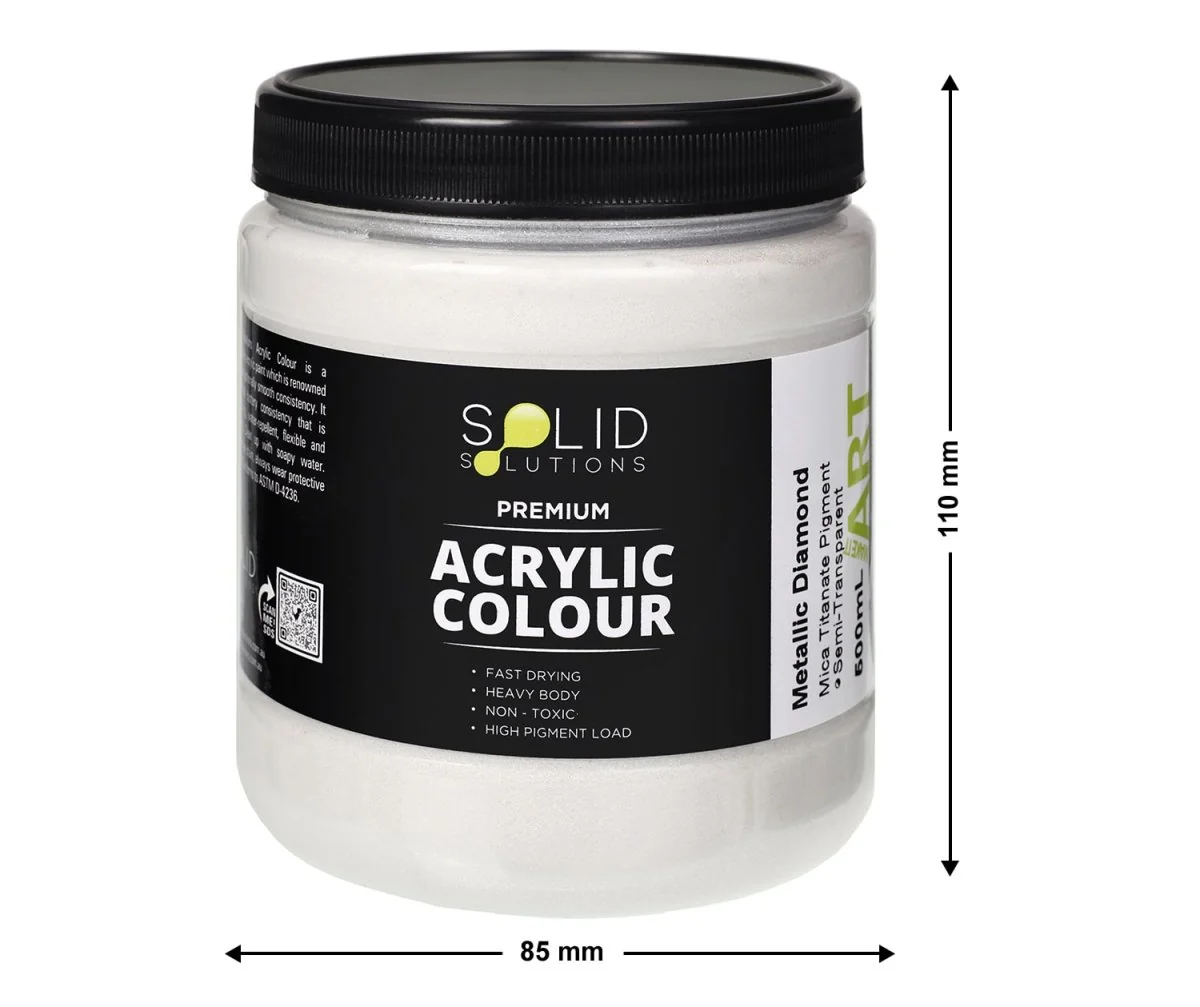 Acrylic Paint | Metallic Diamond - 500ml - Image 3