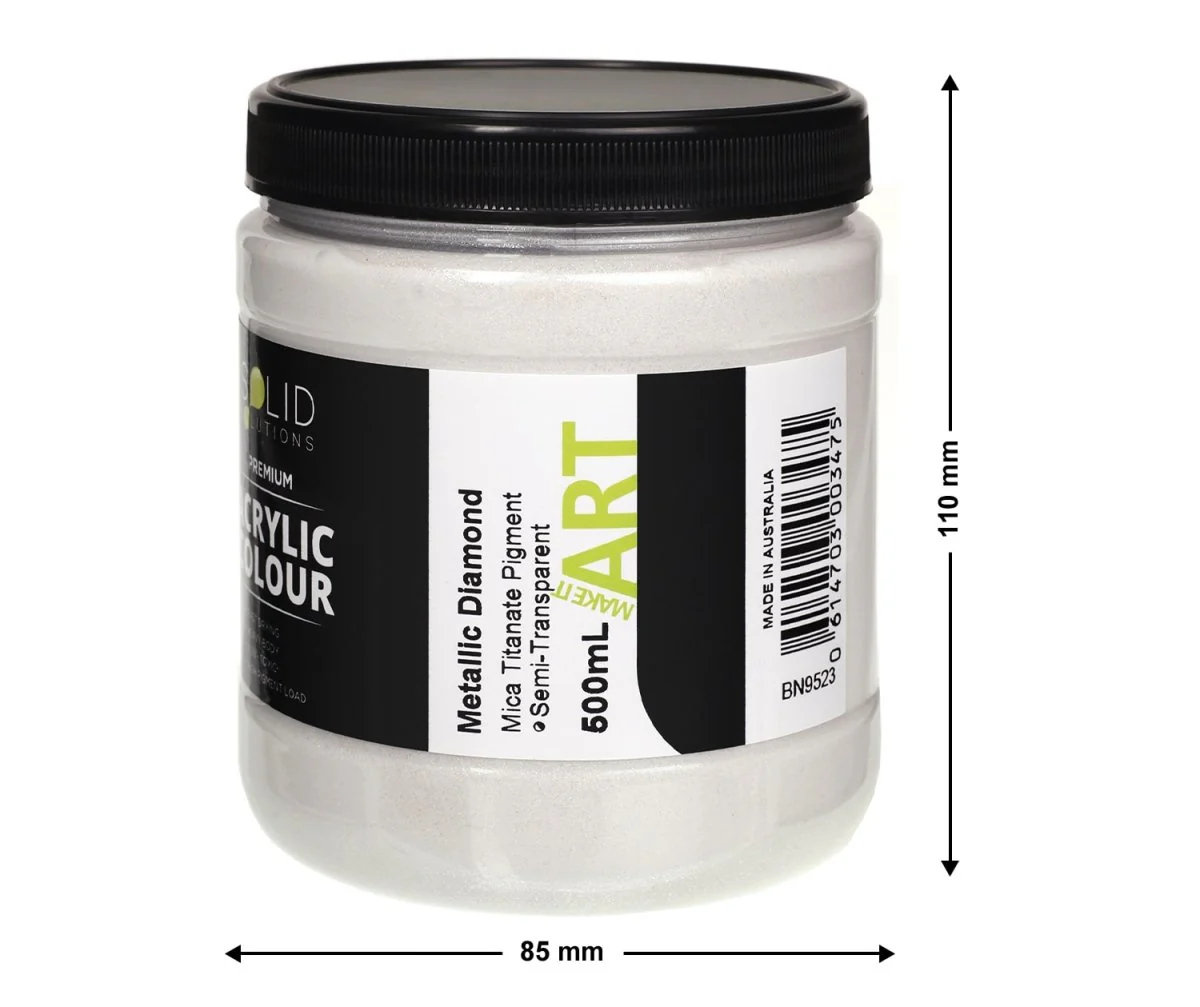 Acrylic Paint | Metallic Diamond - 500ml - Image 4
