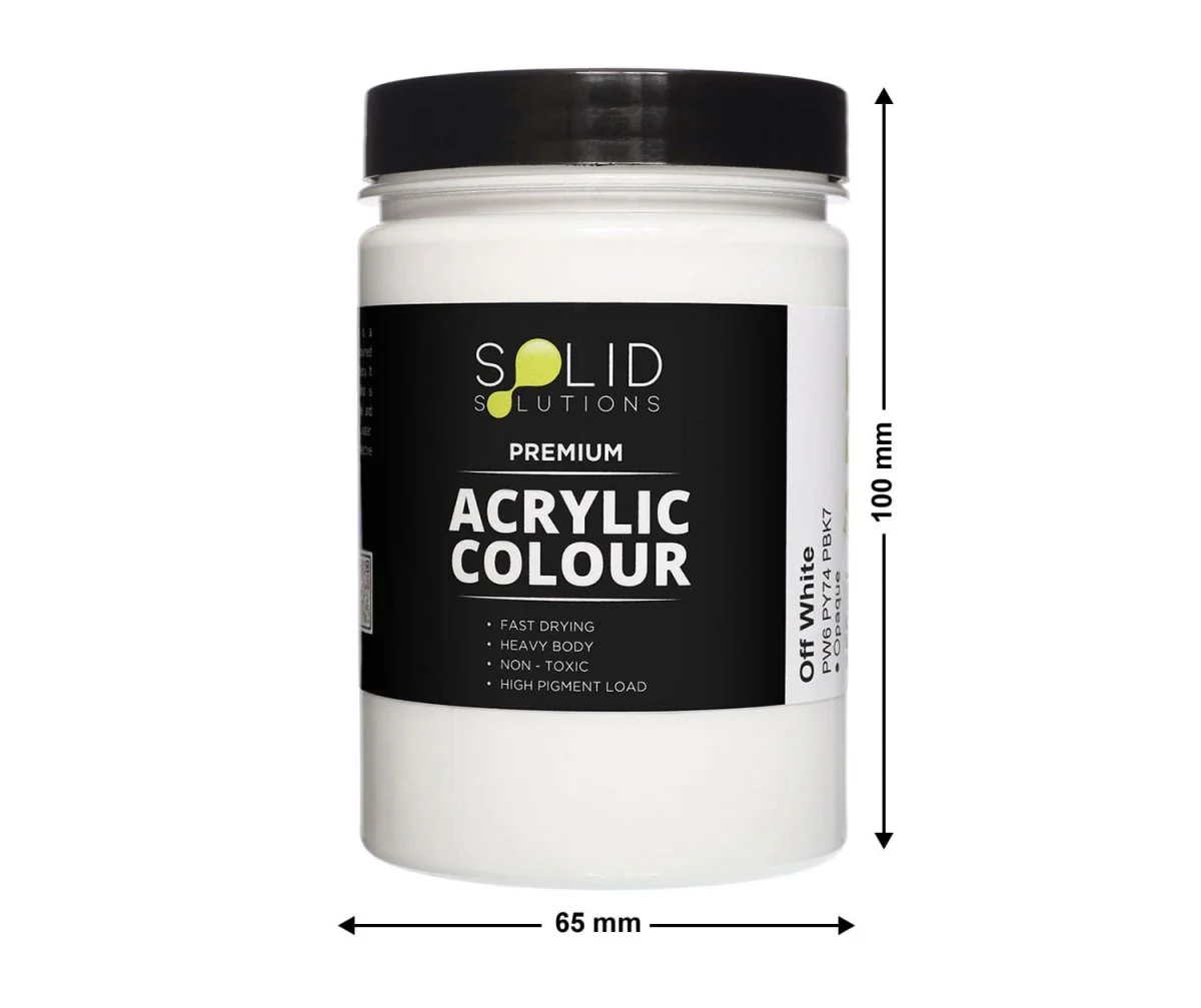 Acrylic Paint | Off White - 250ml - Image 4