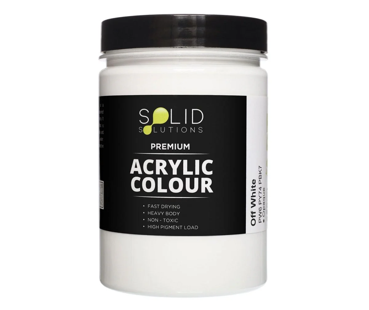 Acrylic Paint | Off White - 250ml - Image 5