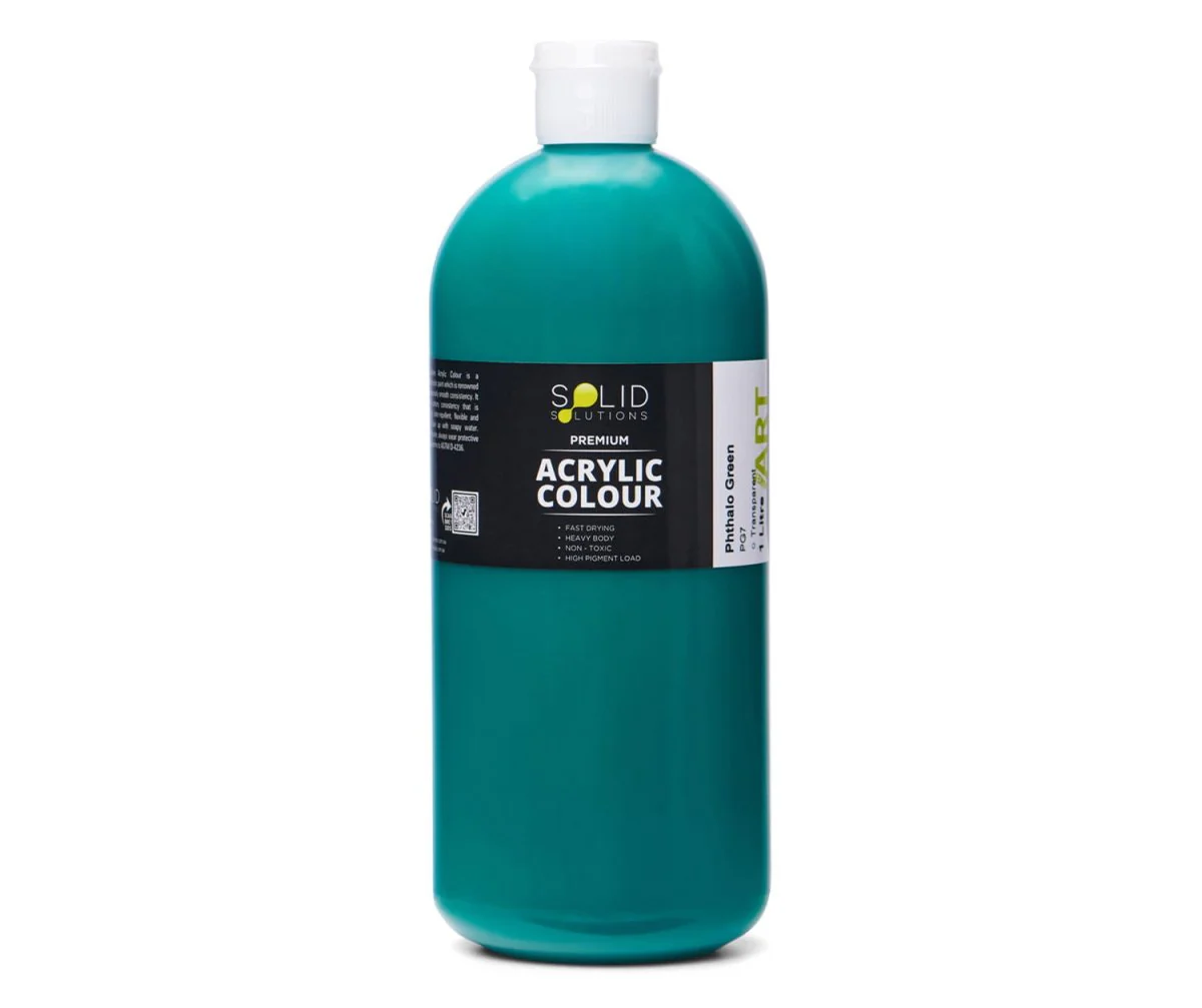 Acrylic Paint | Phthalo Green - 1 Litre