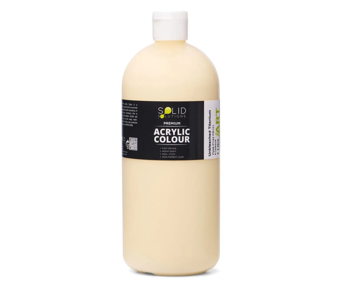 Acrylic Paint | Unbleached Titanium - 1 Litre