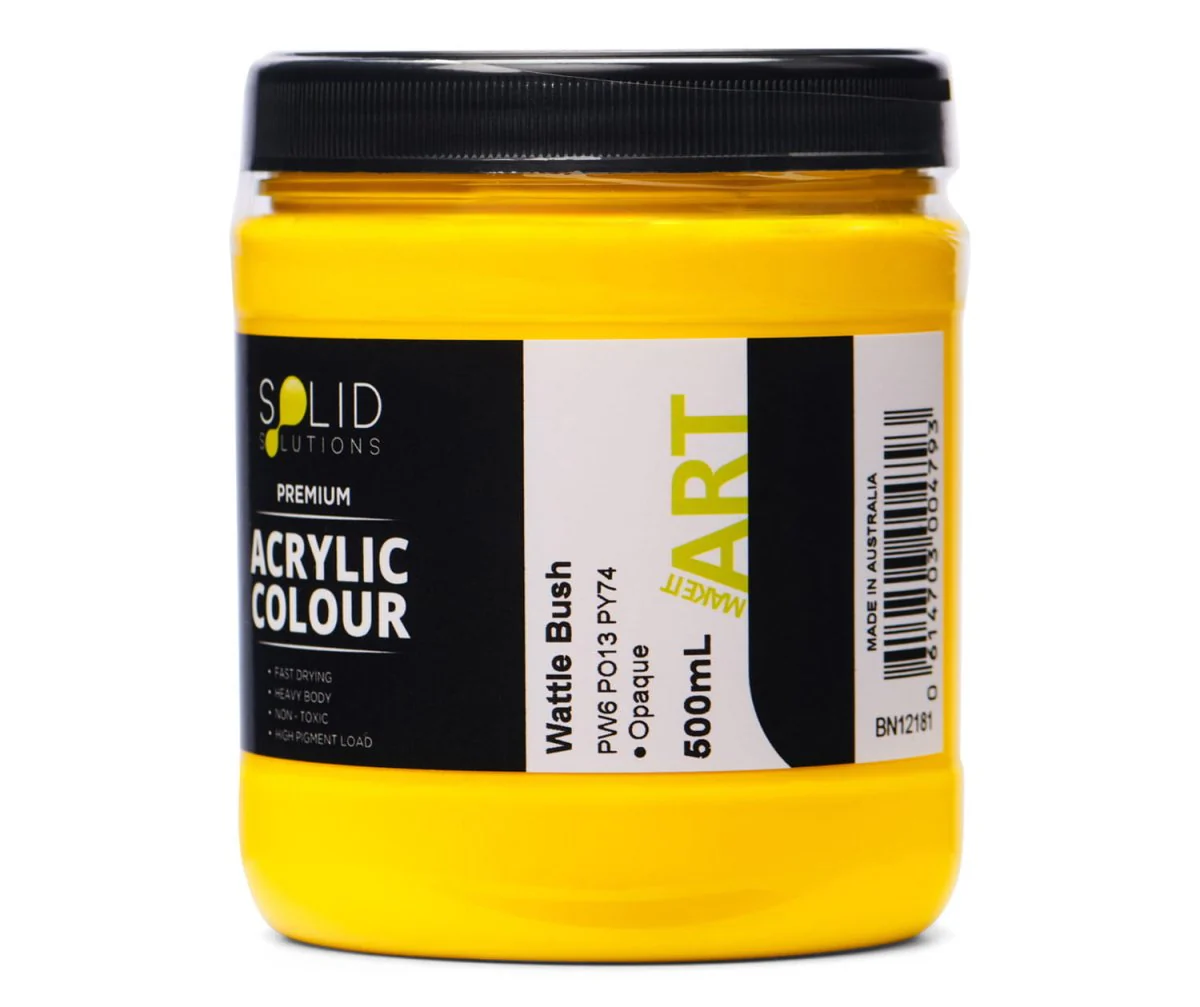 Acrylic Paint | Wattle Bush - 500ml - Image 3