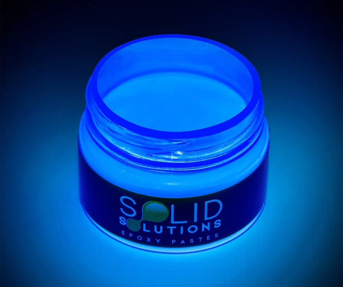 Epoxy Resin Pigment Paste | Fluorescent Deep Ocean Blue - Image 2