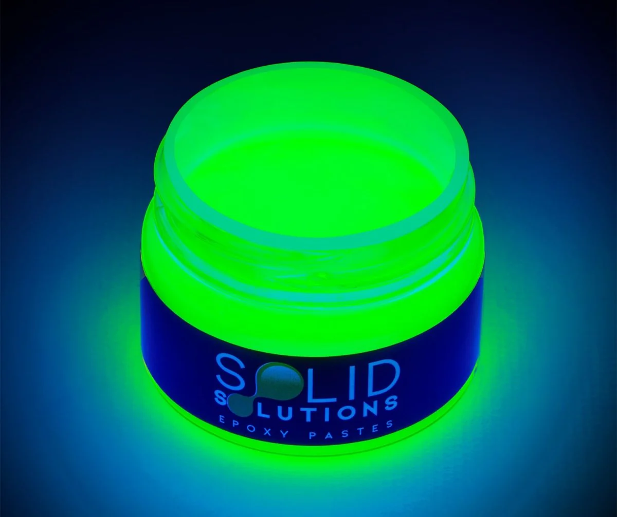 Epoxy Resin Pigment Paste | Fluorescent Bright Green - Image 2