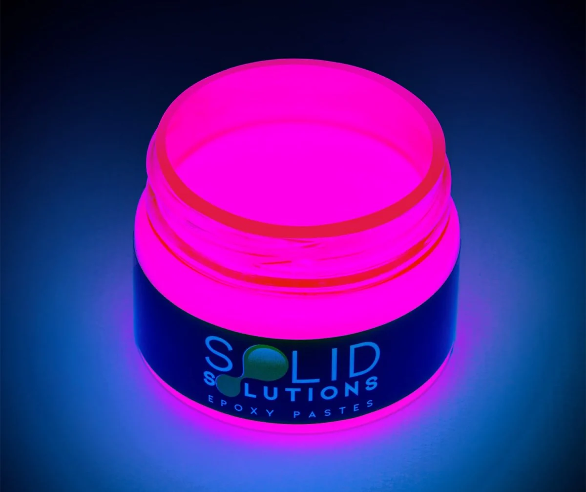 Epoxy Resin Pigment Paste | Fluorescent Deep Magenta - Image 2