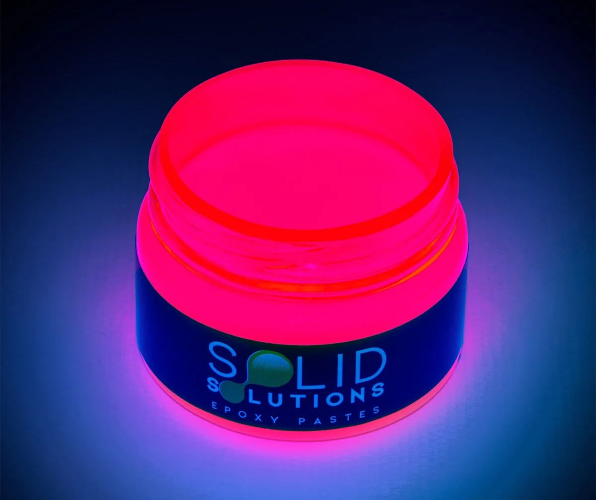 Epoxy Resin Pigment Paste | Fluorescent Paradise Pink - Image 2
