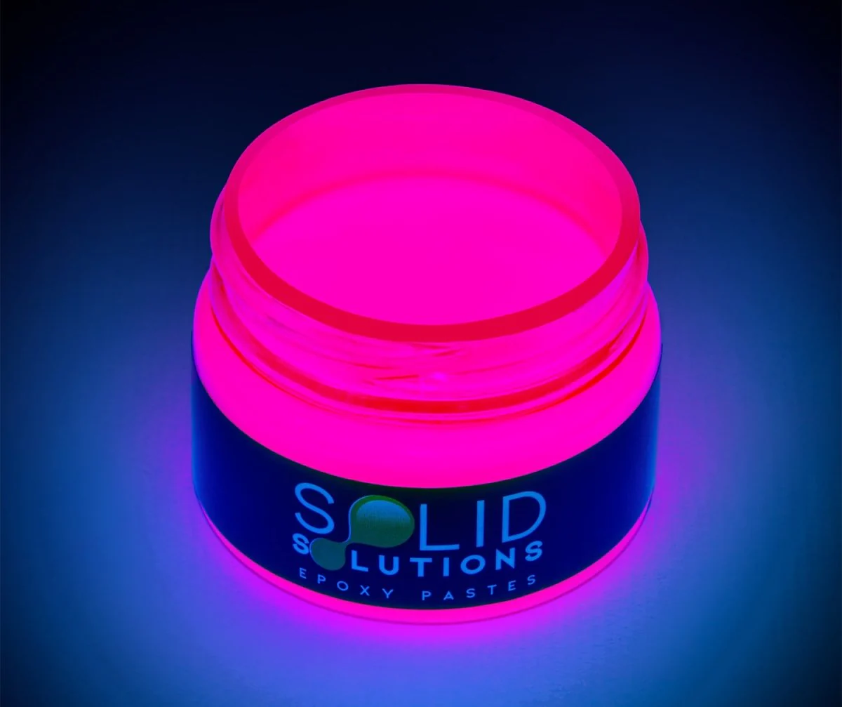 Epoxy Resin Pigment Paste | Fluorescent Pink Flamingo - Image 2