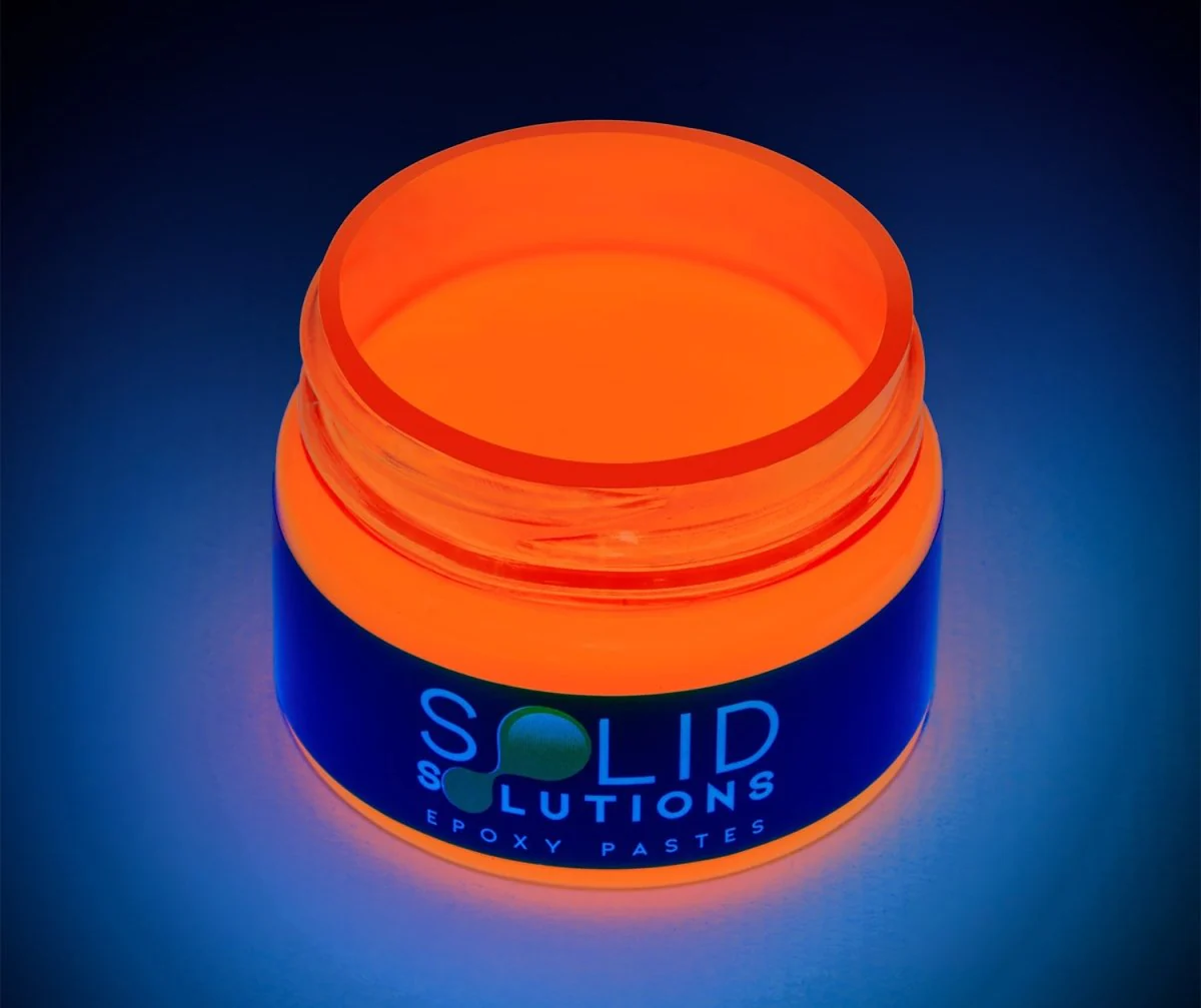 Epoxy Resin Pigment Paste | Fluorescent Vivid Orange - Image 2