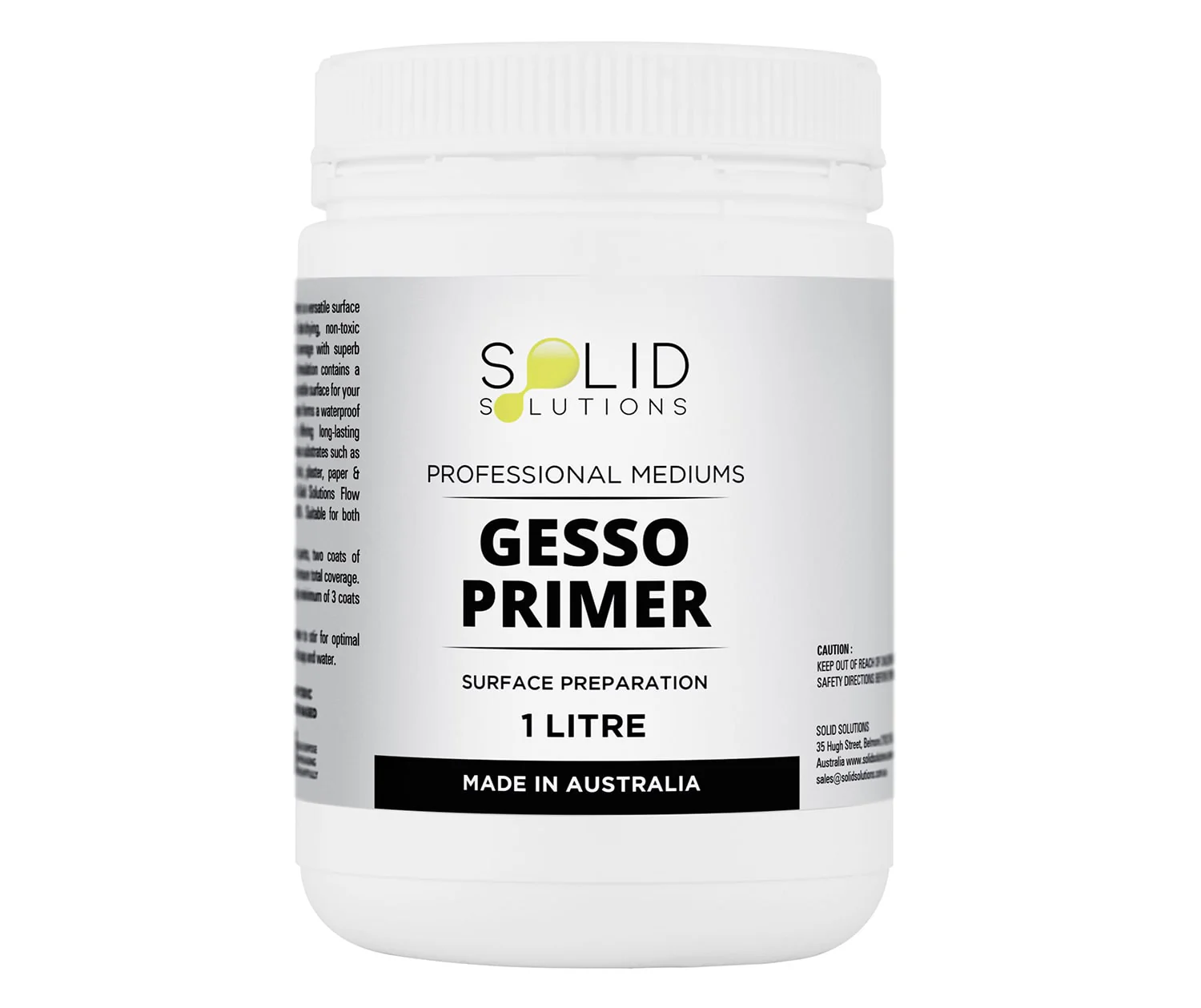 Gesso Primer | BLACK 1 Litre