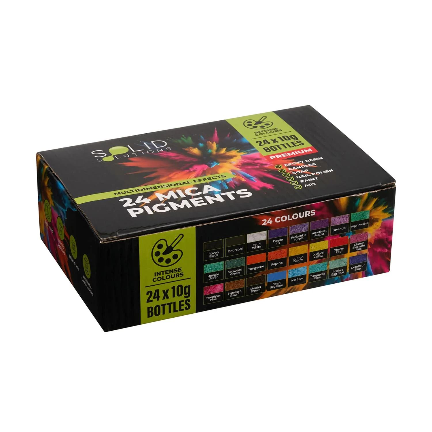 Mica Powder | 24 Colour Pigment Powder Set - Image 3