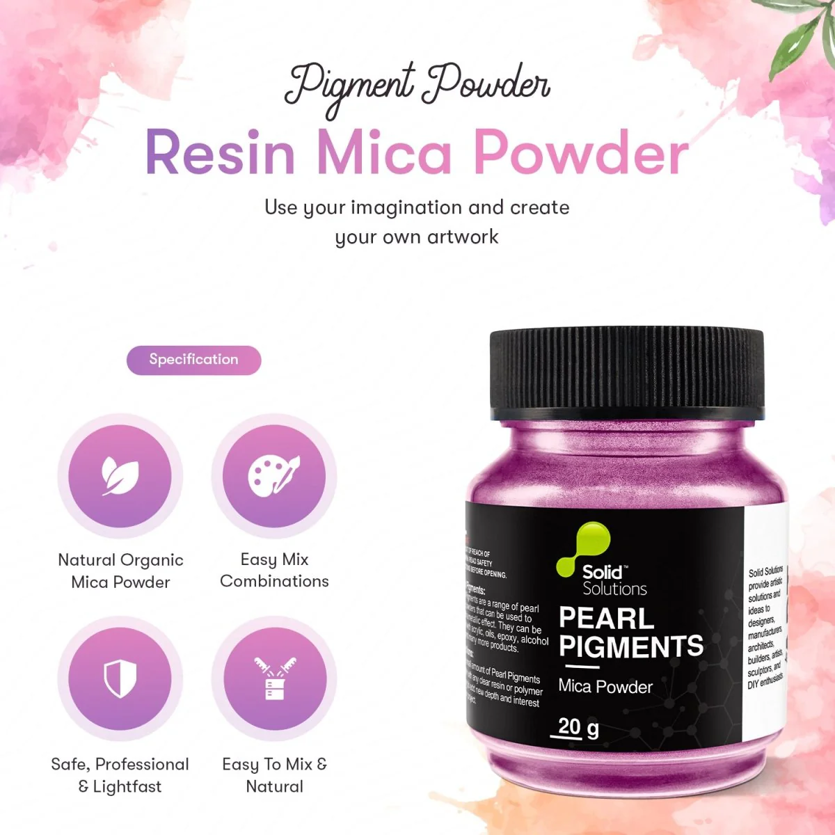 Mica Powder | Duo Red Blue - Image 4