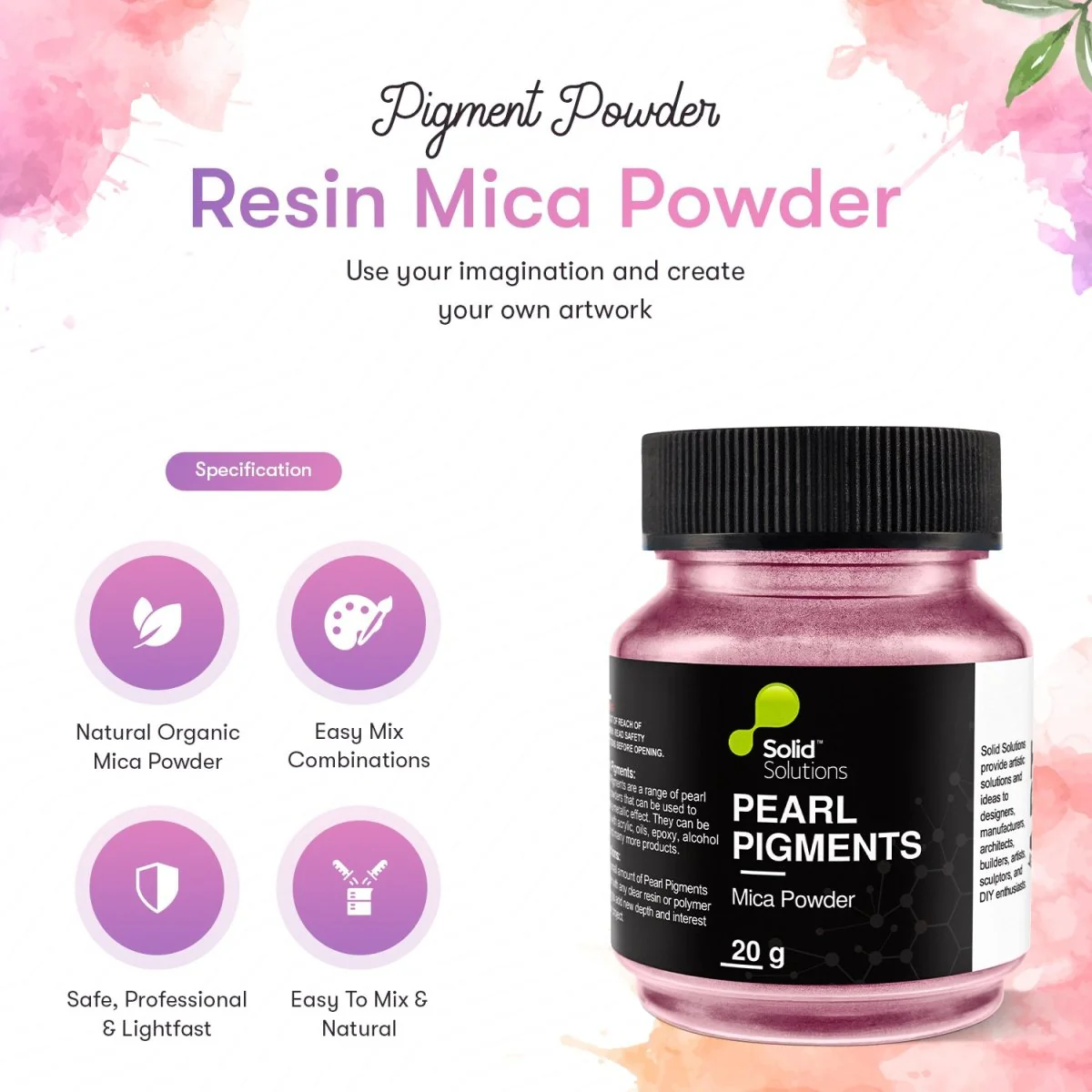 Mica Powder | Dusty Rose - Image 4