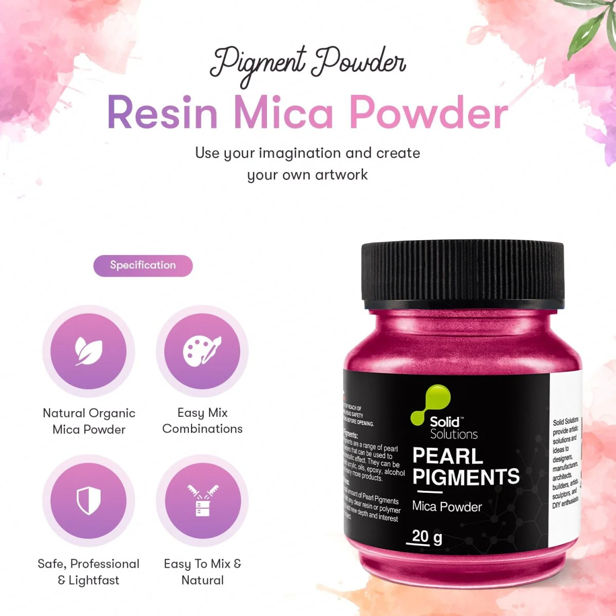 Mica Powder | Iridescent Berry - Image 4