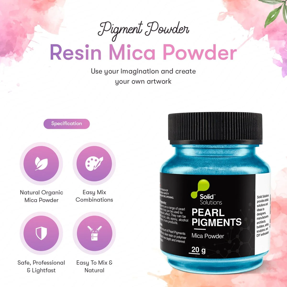 Mica Powder | Lagoon Blue - Image 4