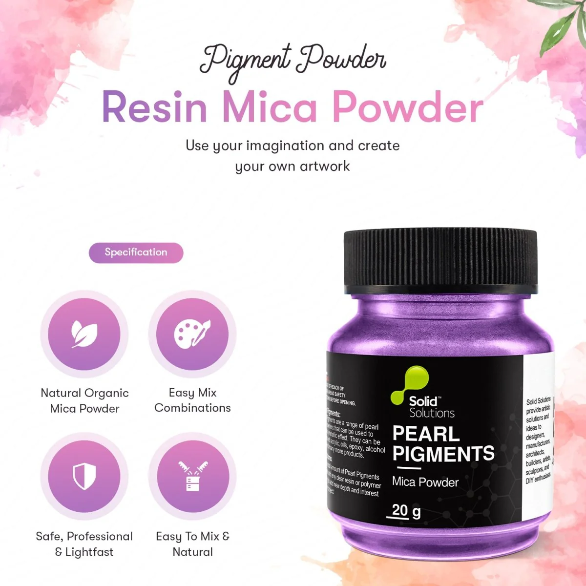 Mica Powder | Lilac - Image 4