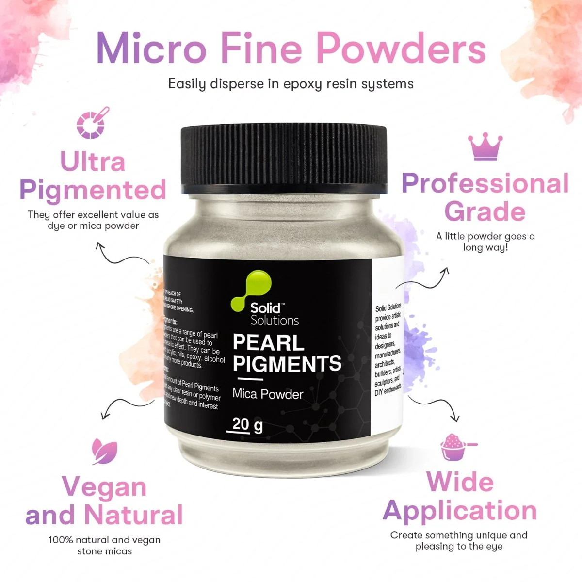 Mica Powder | Snow White - Image 6