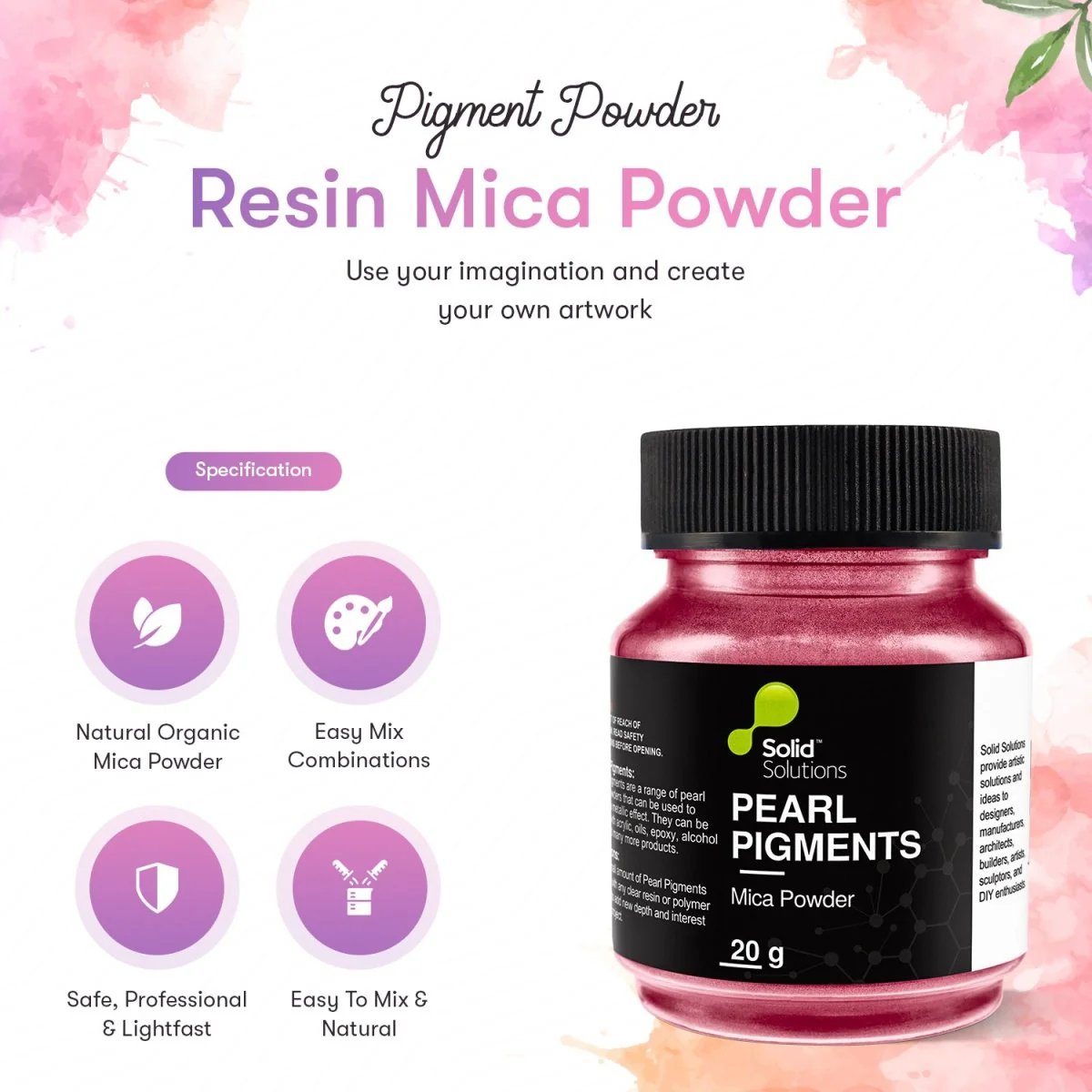 Mica Powder | Raspberry Rush - Image 4