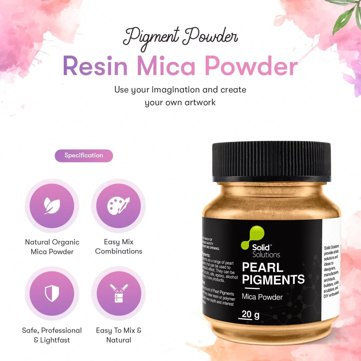 Mica Powder | Royal Gold - Image 4