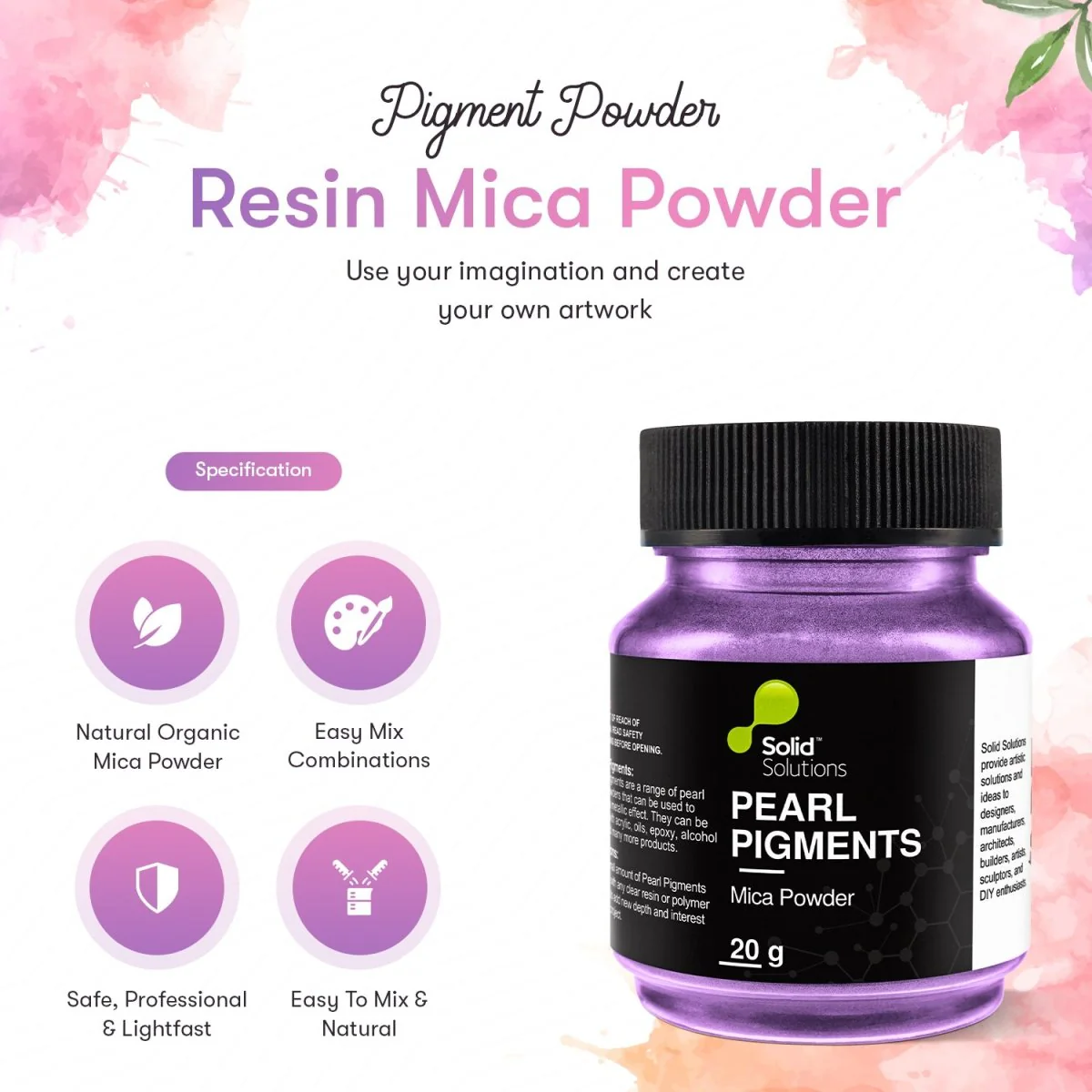 Mica Powder | Synstar Purple - Image 4
