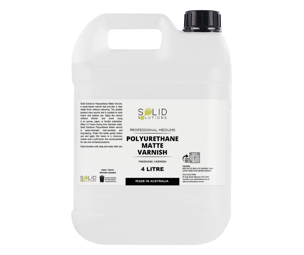 Polyurethane Matte Varnish - 4 Litre
