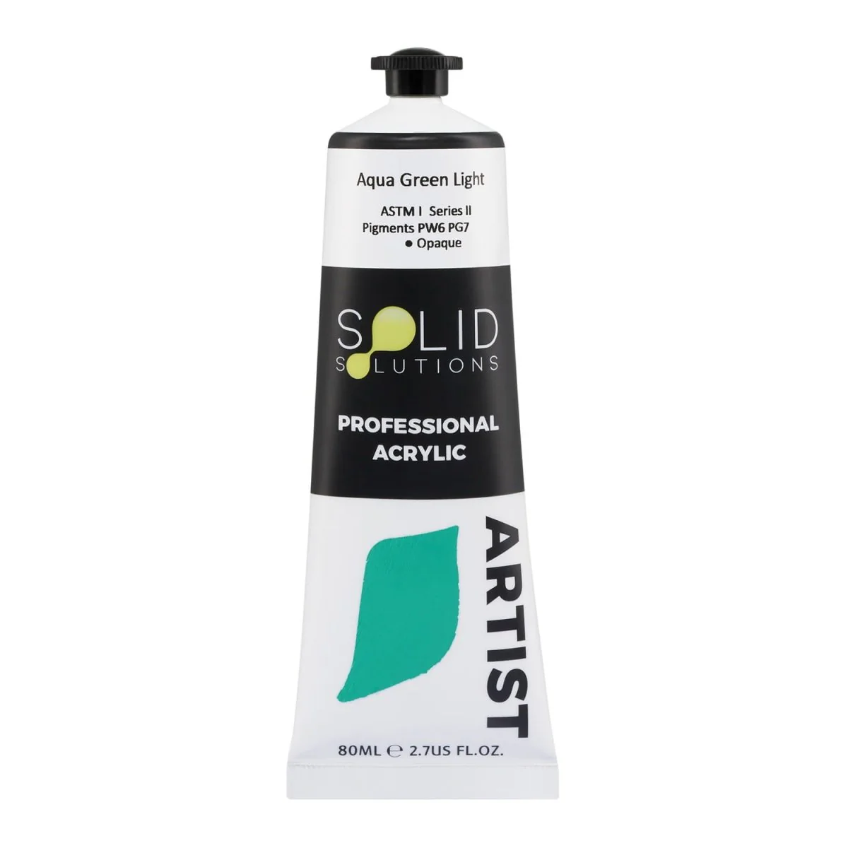 Professional Artist Acrylic Paint | Aqua Green Light S2 - 80mL