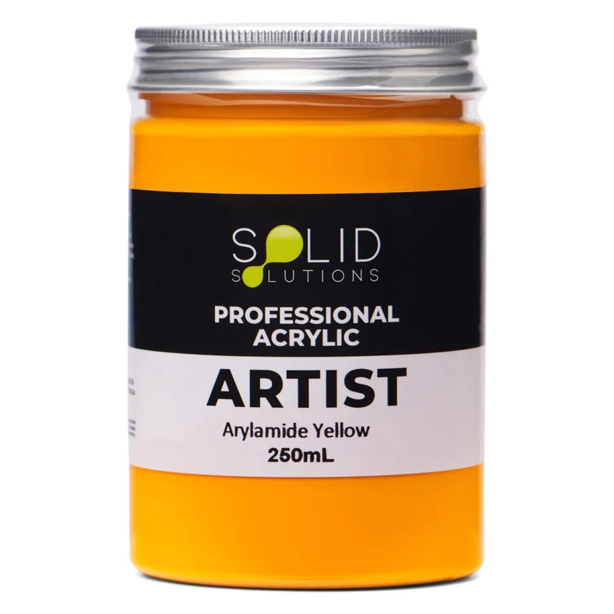 Professional Artist Acrylic Paint | Arylamide Yellow S1 - 250mL