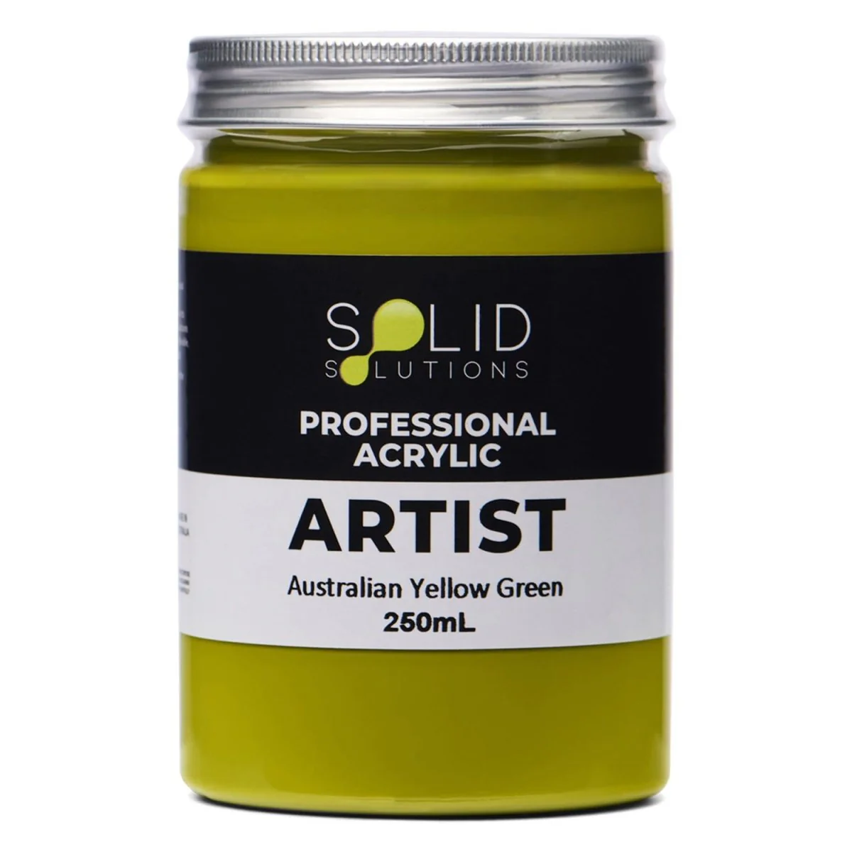 Professional Artist Acrylic Paint | Australian Yellow Green S3 - 250mL