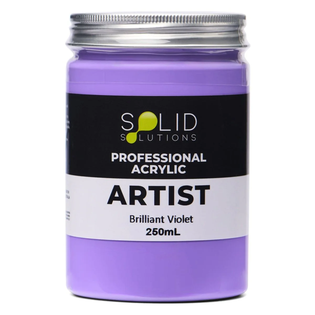 Professional Artist Acrylic Paint | Brilliant Violet S2 - 250mL