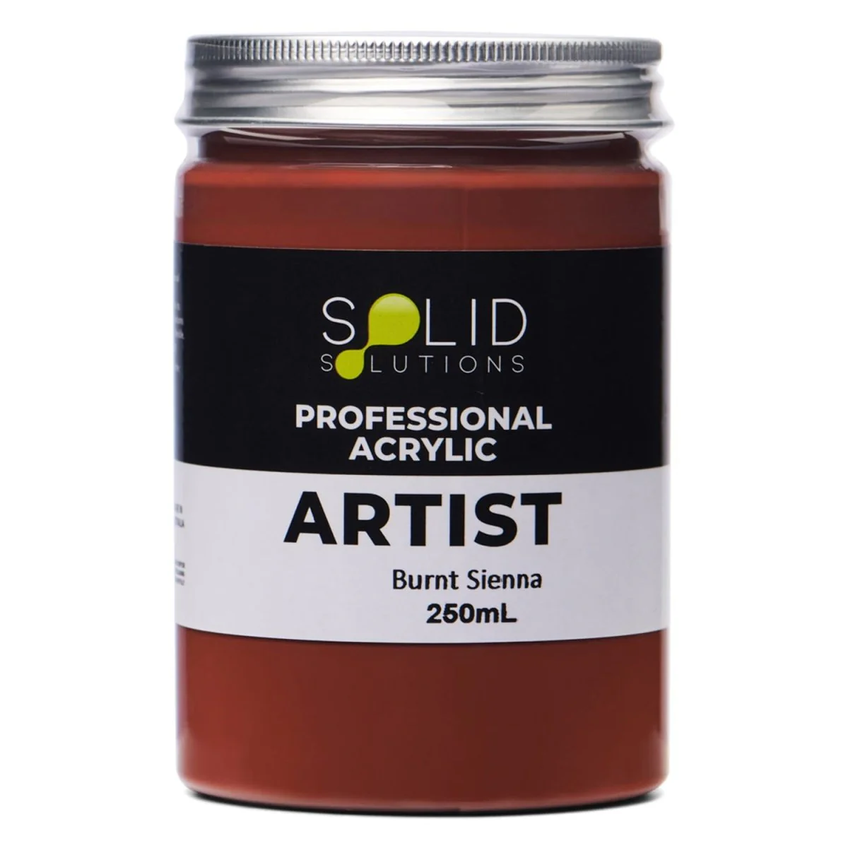Professional Artist Acrylic Paint | Burnt Sienna S1 - 250mL