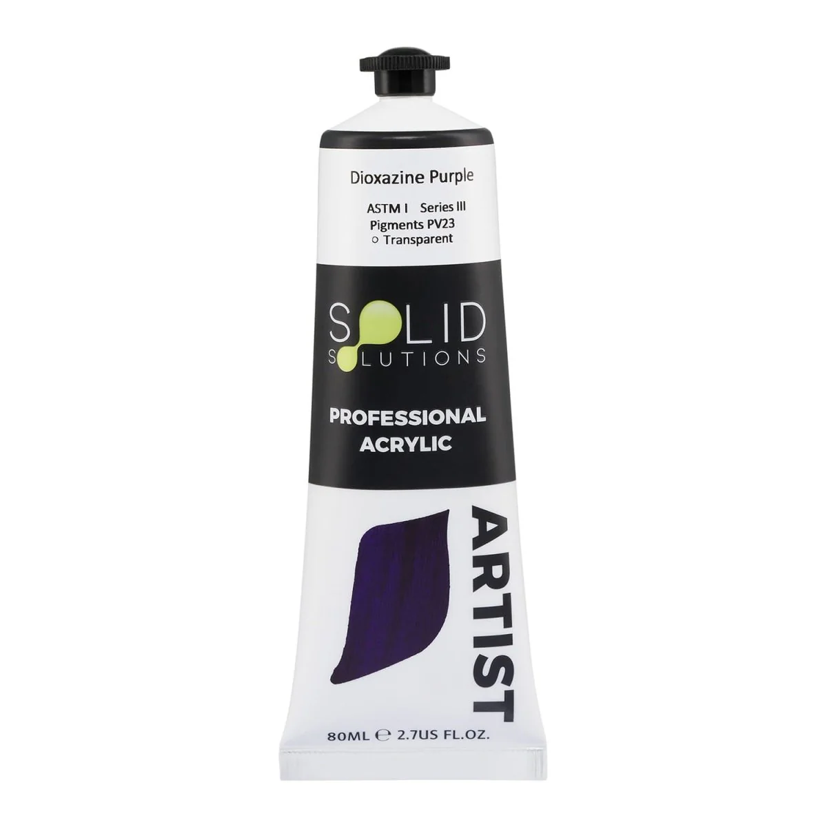 Professional Artist Acrylic Paint | Dioxazine Purple S3 - 80mL