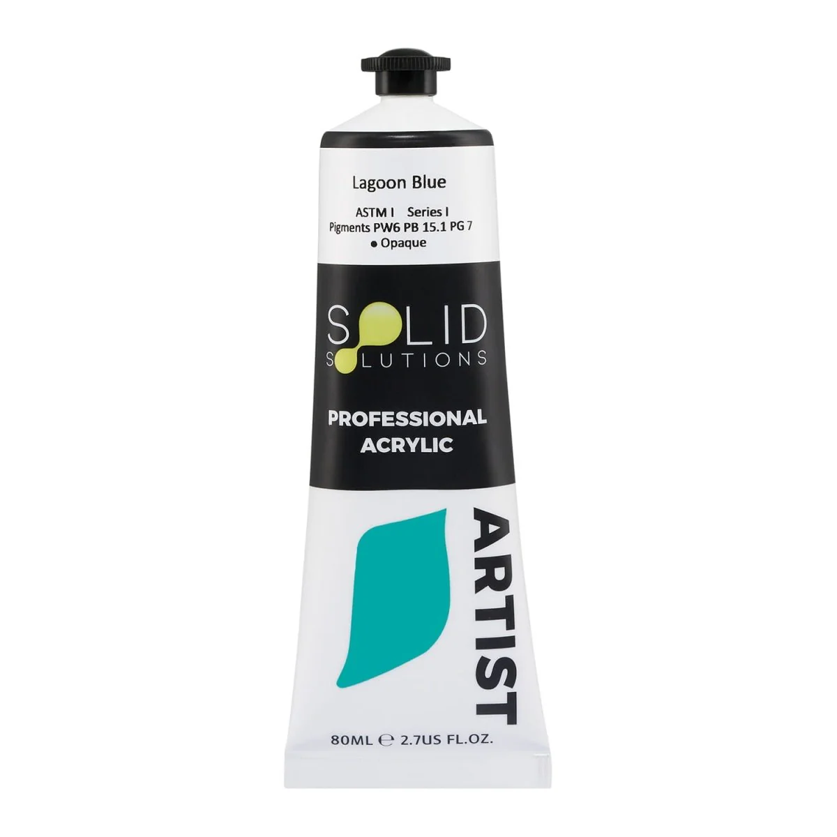 Professional Artist Acrylic Paint | Lagoon Blue S1 - 80mL