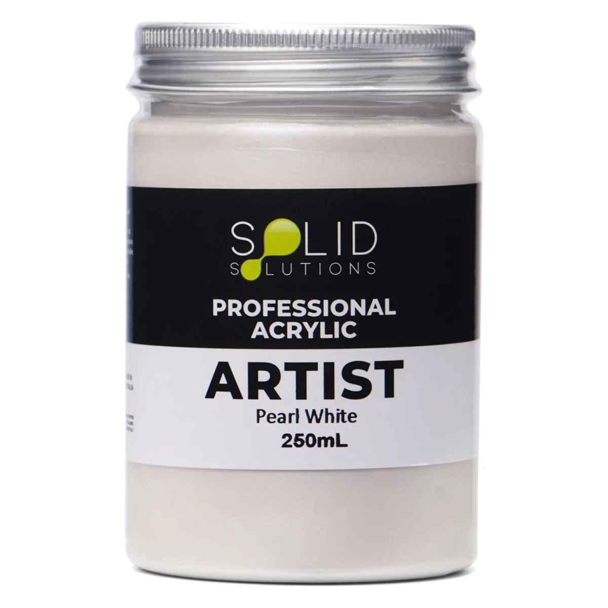 Professional Artist Acrylic Paint | Pearl White  S4 - 250mL