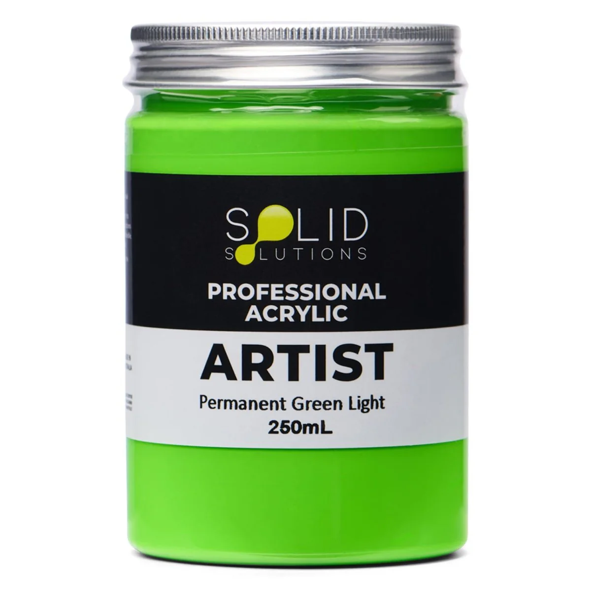 Professional Artist Acrylic Paint | Permanent Green Light S2 - 250mL