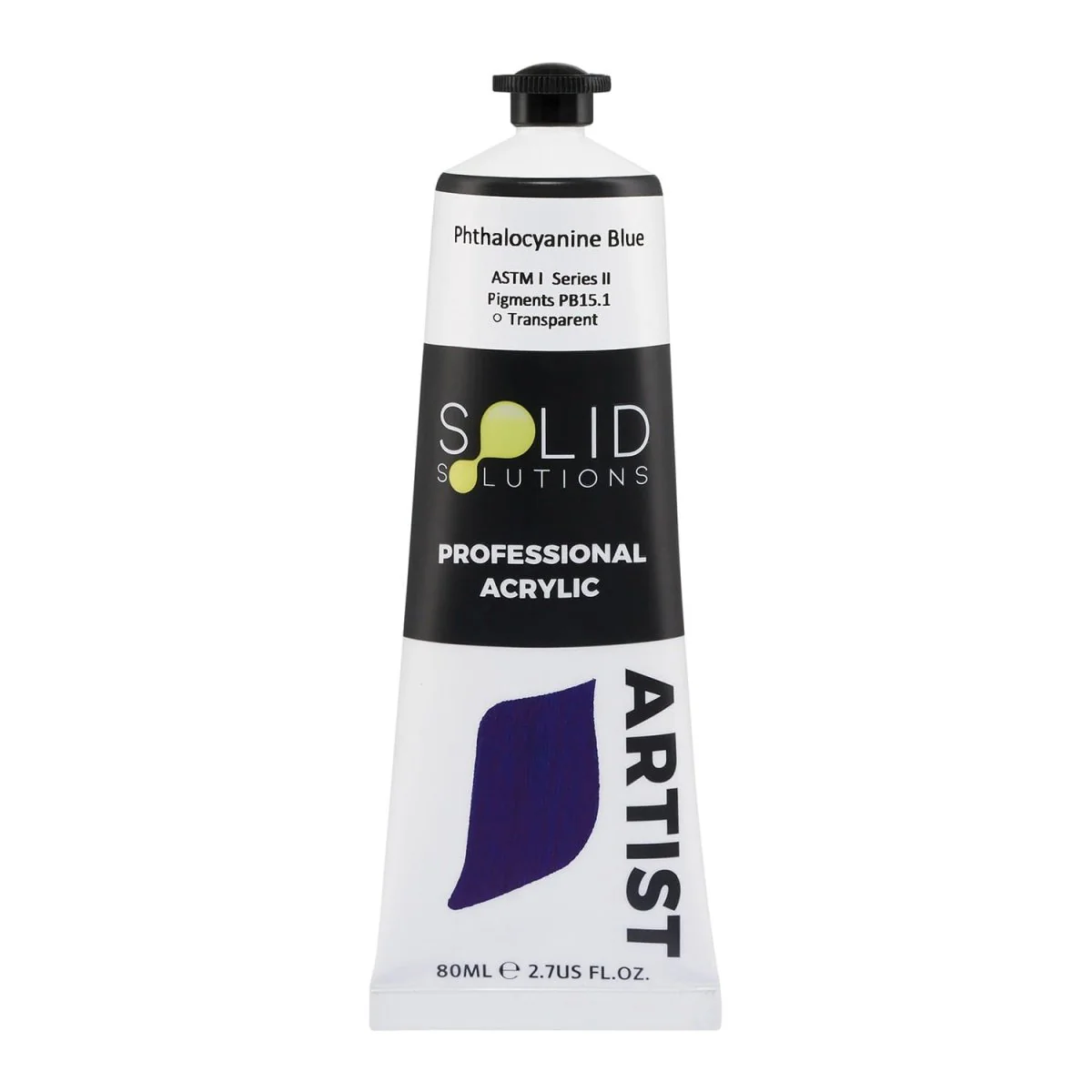 Professional Artist Acrylic Paint | Phthalocyanine Blue S2 - 80mL