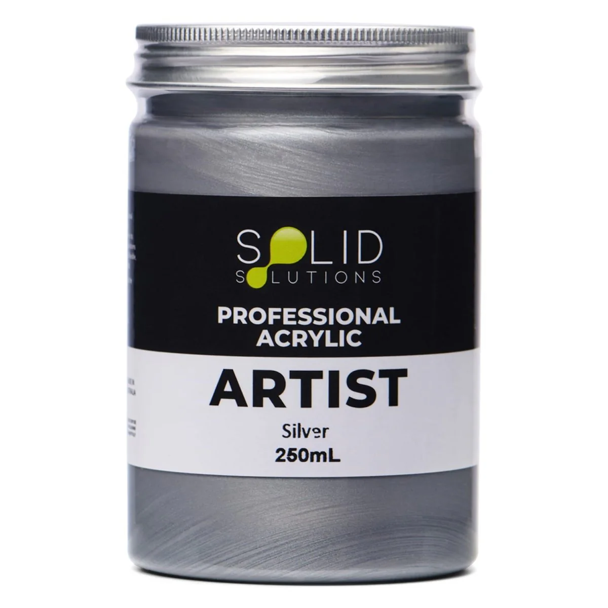 Professional Artist Acrylic Paint | Silver S4 - 250mL