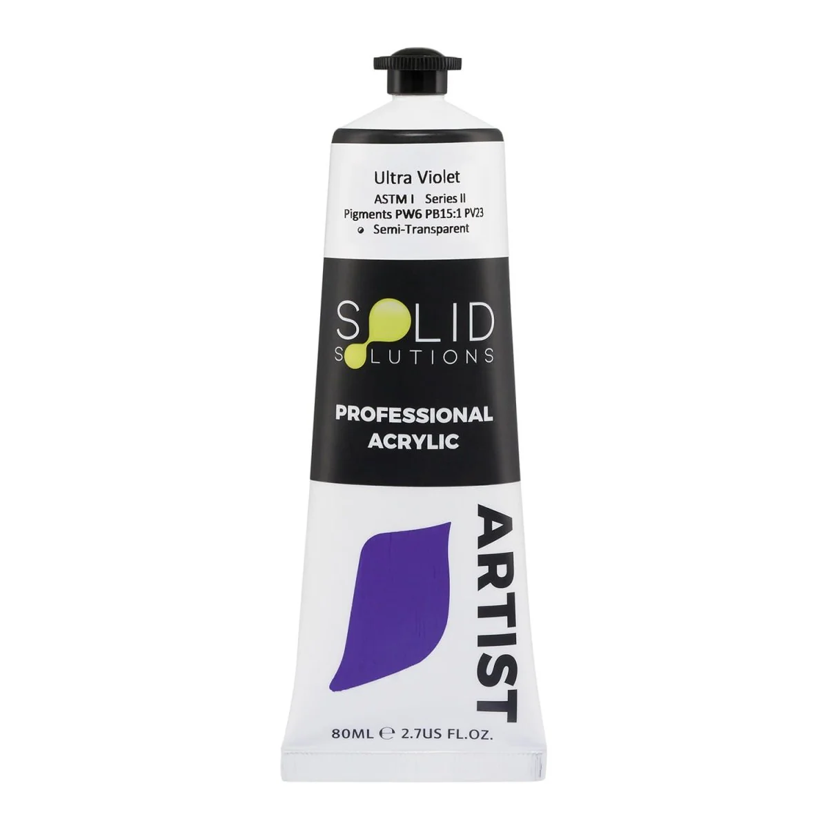 Professional Artist Acrylic Paint | Ultra Violet S2 - 80mL