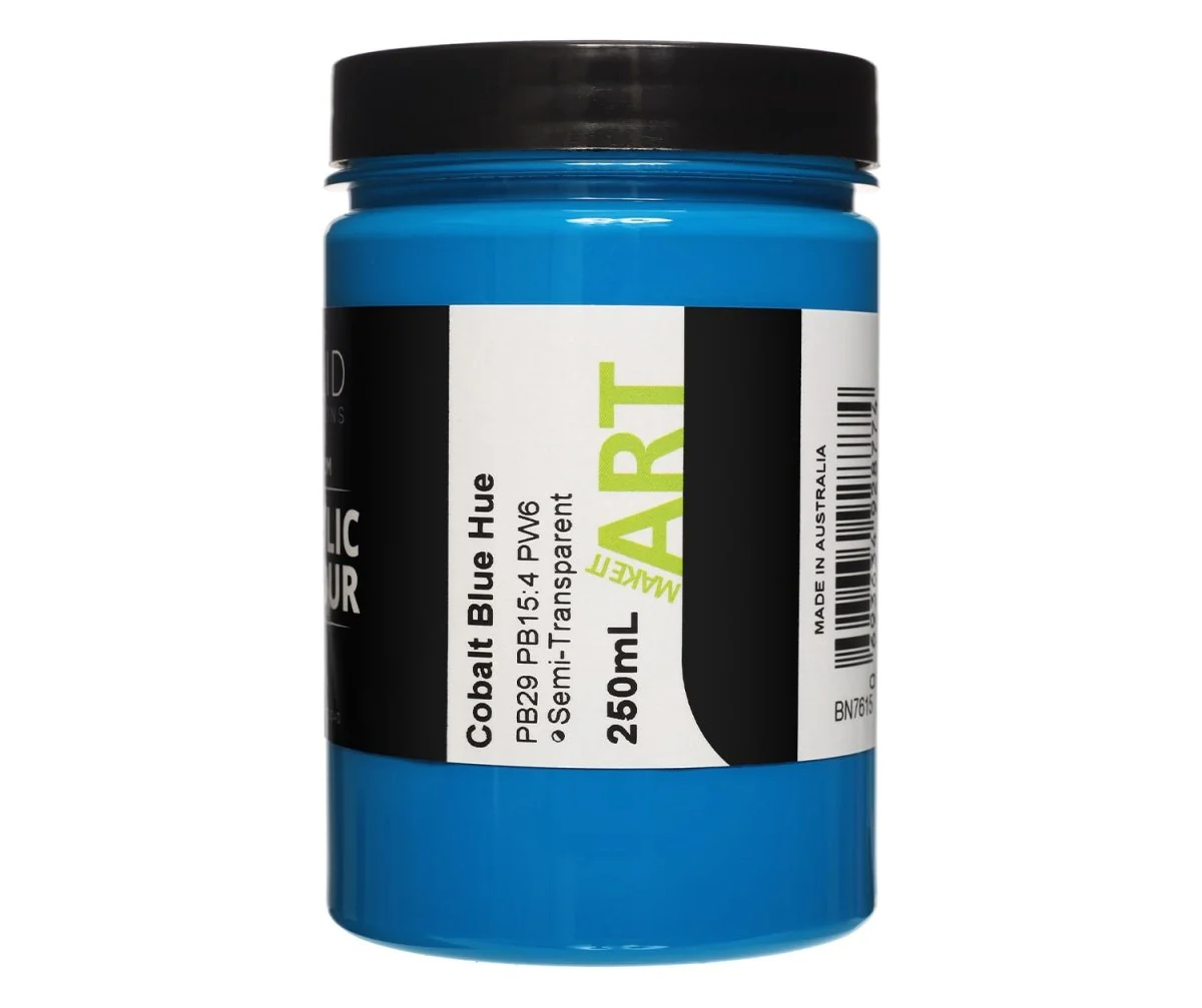 Acrylic Paint | Cobalt Blue Hue - 250ml - Image 3