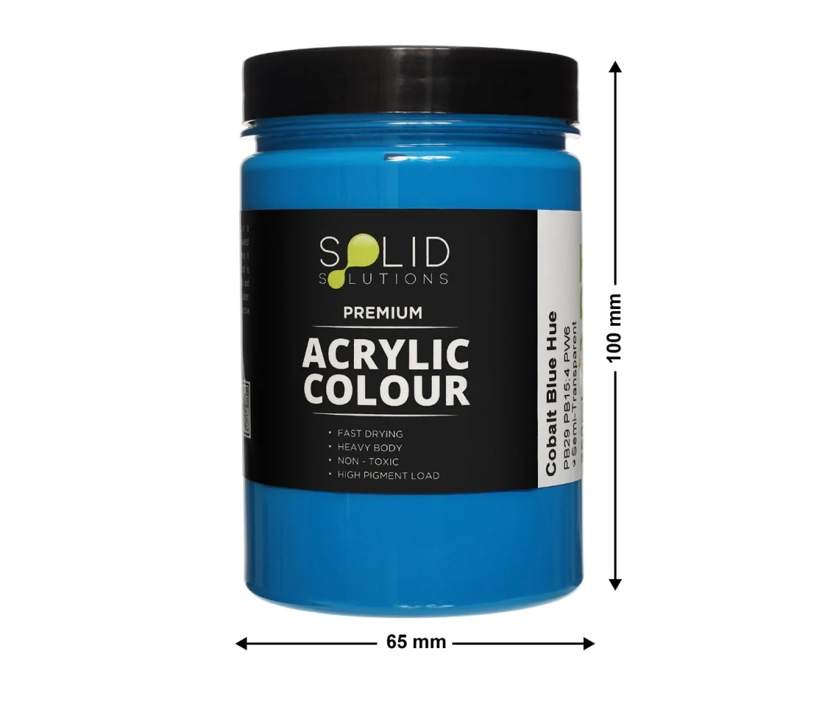 Acrylic Paint | Cobalt Blue Hue - 250ml - Image 4
