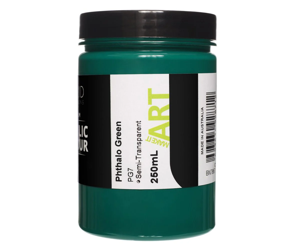 Acrylic Paint | Phthalo Green - 250ml - Image 5