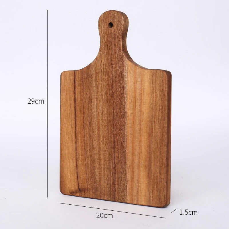 Resin Art - Wooden Acacia Medium Rectangular Tray with Handle 29cm x 20cm x 1.5cm x 1 - Image 3
