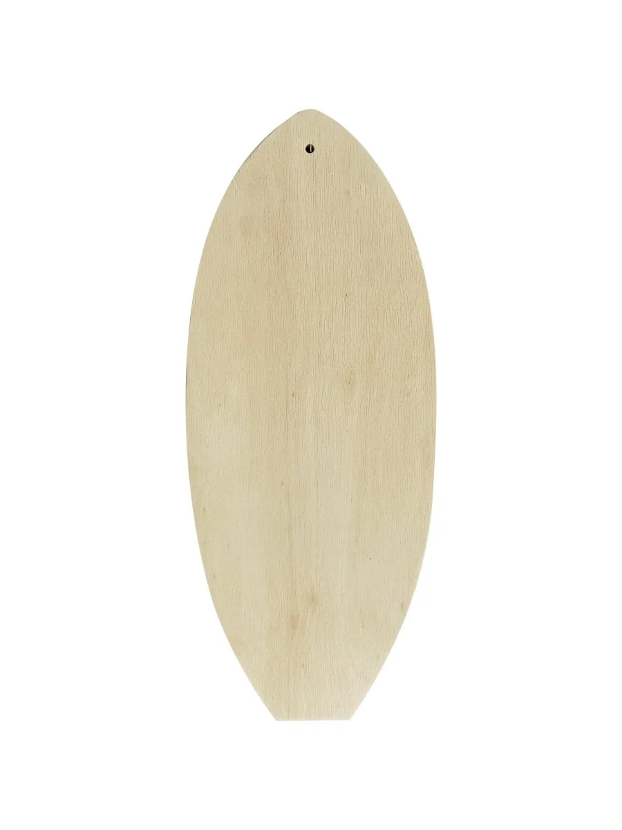 Resin Art - Wooden Plywood Large Surfboard 36.8cm x 15.2cm x 1.5cm x 1 - Image 2