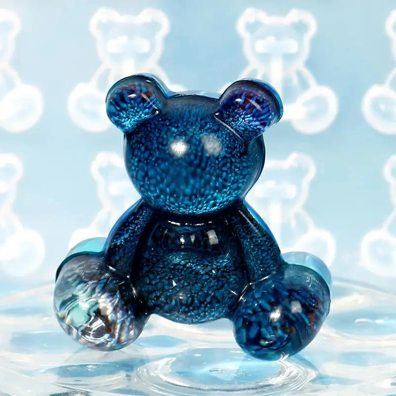 Silicone Mould - 1 x 6pc Teddy Bear Mould 15.8cm x 10.7cm - Image 2