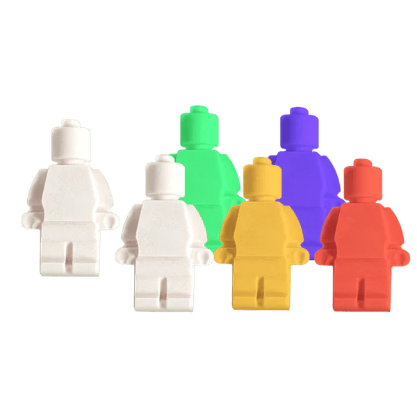 Silicone Mould - 1 x 8 Block Men Mould 16cm x 11cm - Image 2