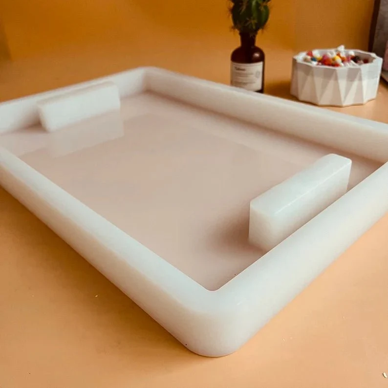 Silicone Mould - Extra Large Rectangle Charcuterie Board with Intergrated Handles 45cm x 30cm x 3.8cm x 1 - Image 4