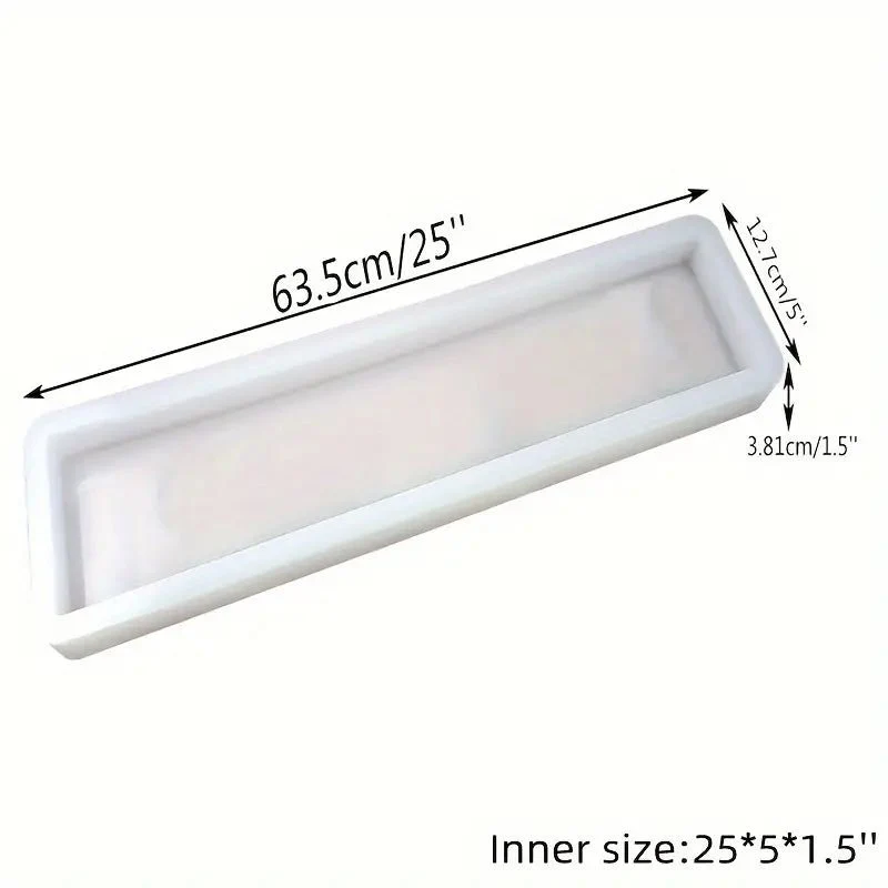 Silicone Mould - Extra Large Rectangle Cheese Charcuterie Board Tray 62cm x 12.7cm x 3.8cm x 1 - Image 3