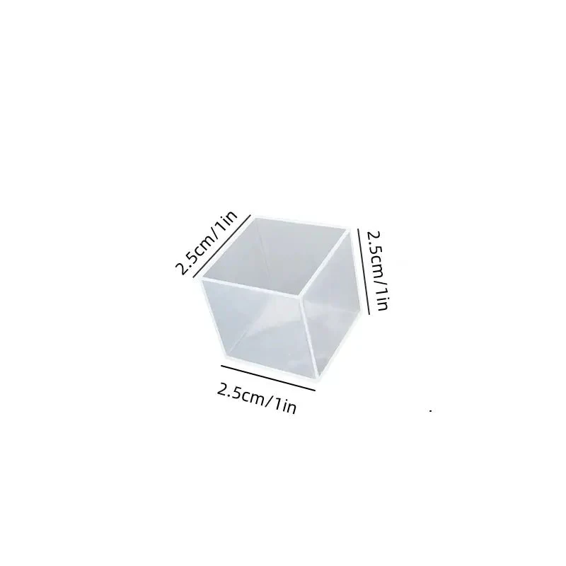 Silicone Mould - 1 x Extra Small Cube Mould 2.5cm - Image 4