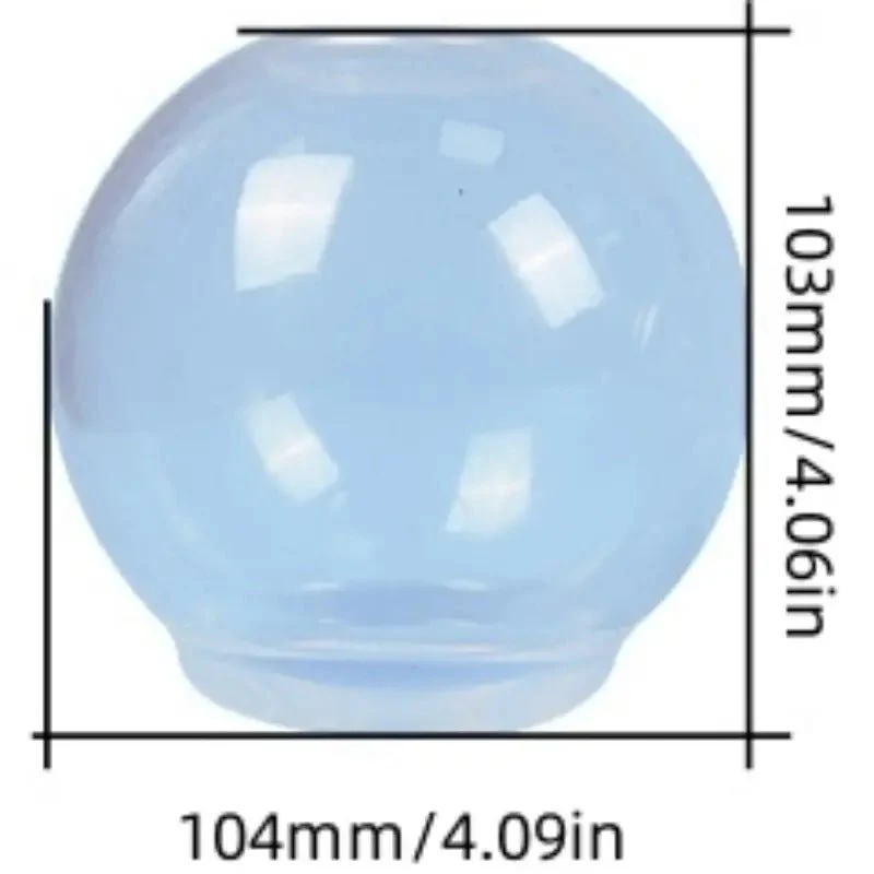 Silicone Mould - 1 x Large Round Crystal Ball Sphere Mould 10.3cm - Image 4