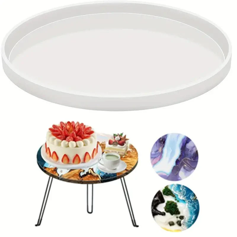 Silicone Mould - Extra Large Round Table Clock Face Mould 60.6cm x 6.2cm x 1 - Image 5